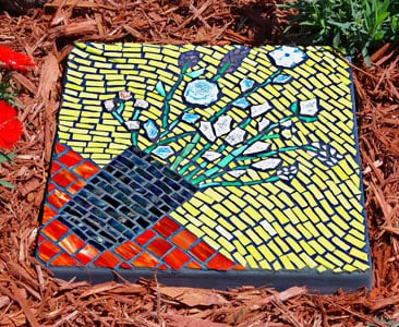 12" Square Stepping Stone Mold - Image 2