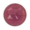 Amethyst Round 25mm Faceted Jewel
