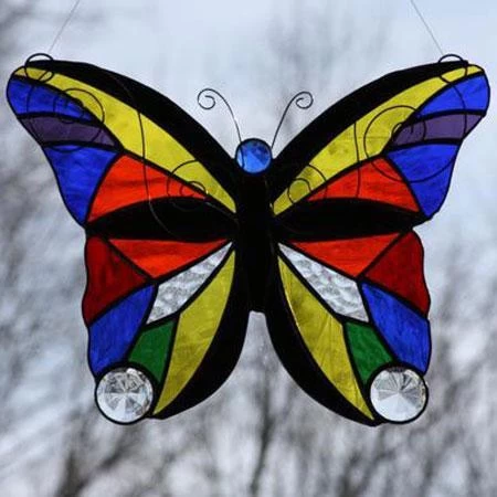 Clear Round 25mm Faceted Jewel - Image 5