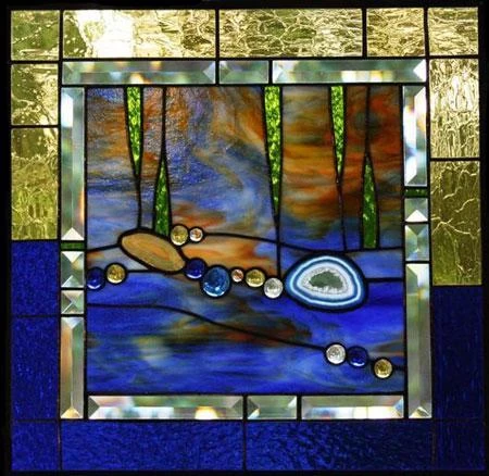 Clear Round 25mm Faceted Jewel - Image 6