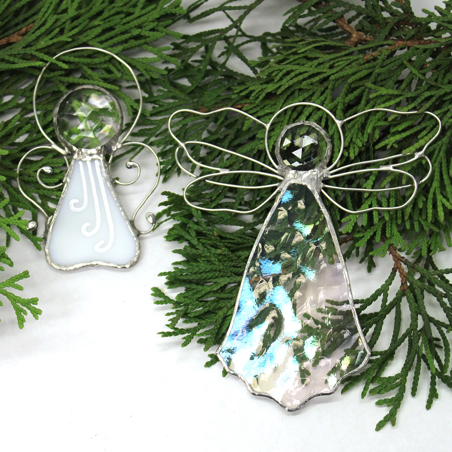 Clear Round 25mm Faceted Jewel - Image 7