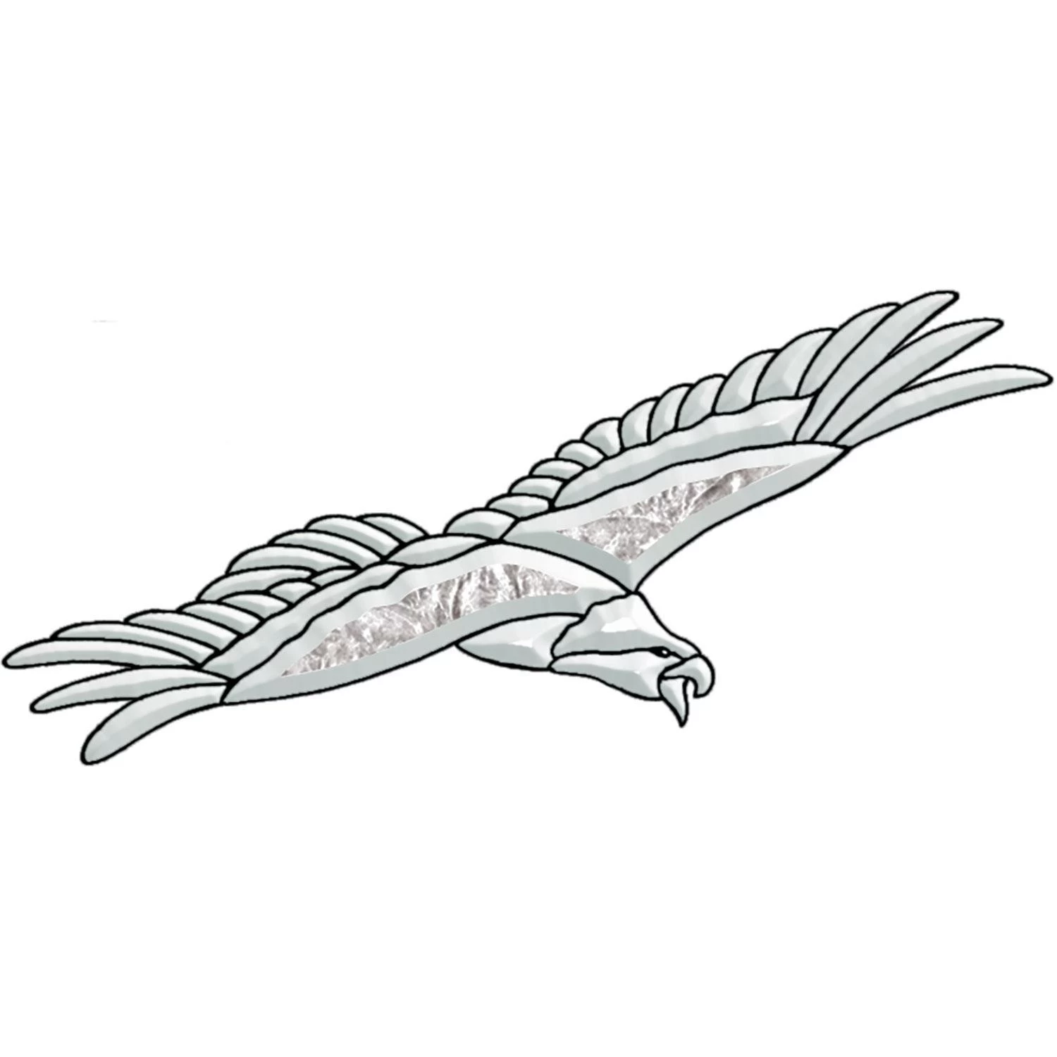 Soaring Eagle Glue Chip Bevel Cluster - Image 3