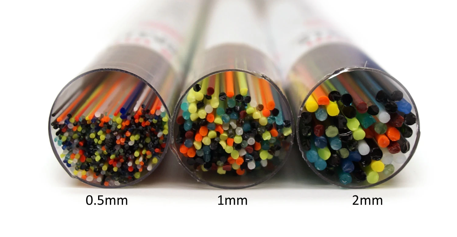 1mm Clear Stringers - 90 COE - Image 3