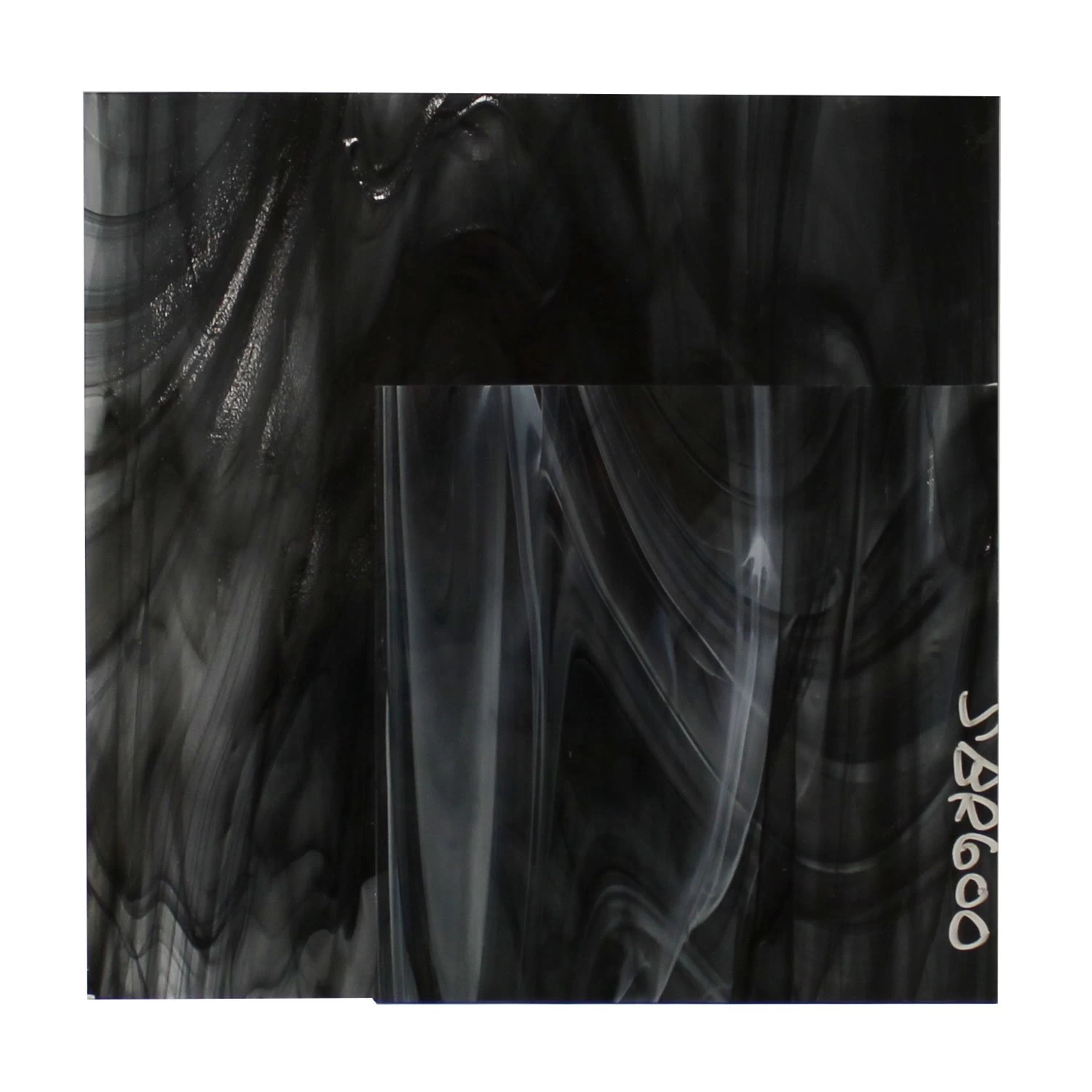 Oceanside Black, White On Clear Baroque - Image 2