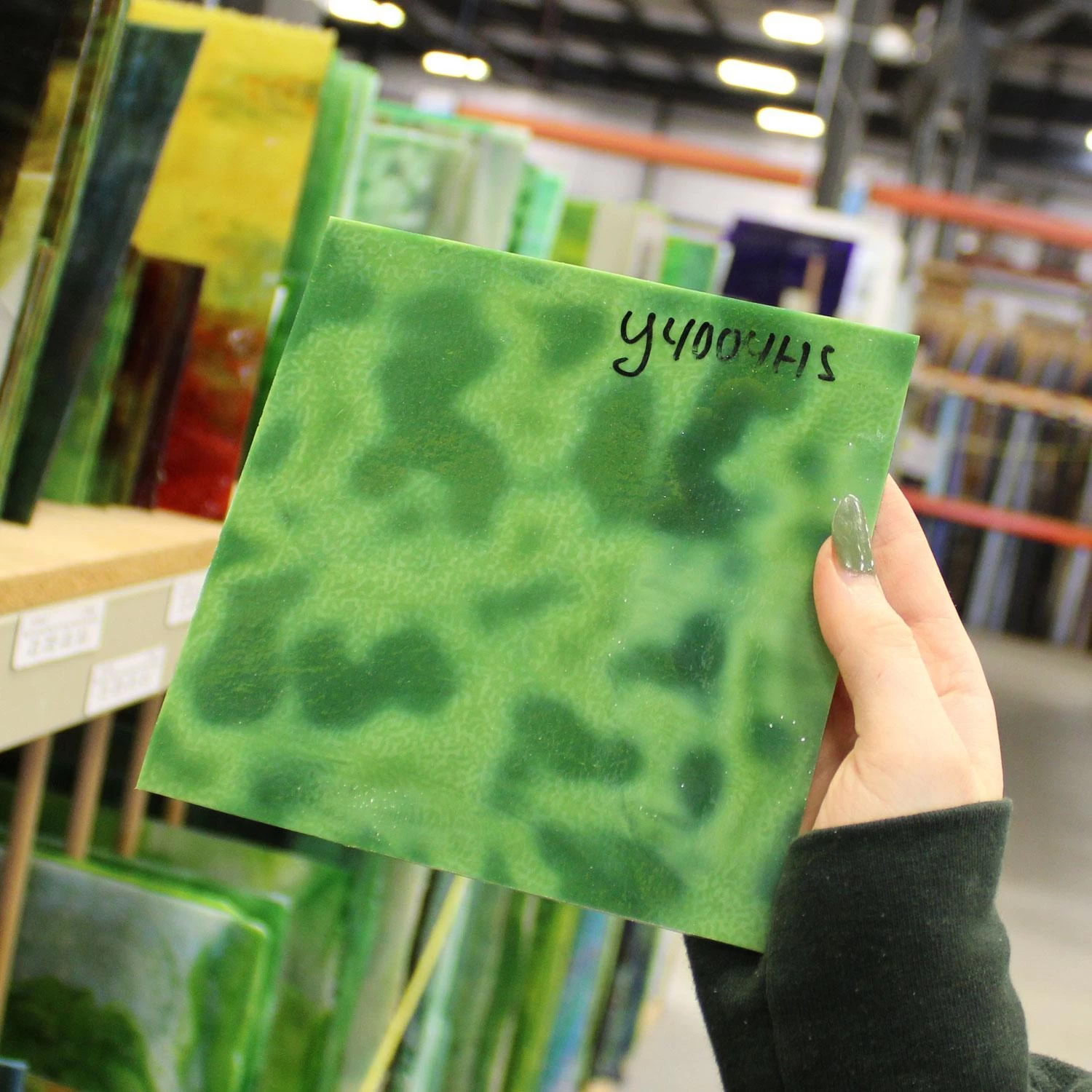 Youghiogheny Emerald Green Opal Mottle - Image 7