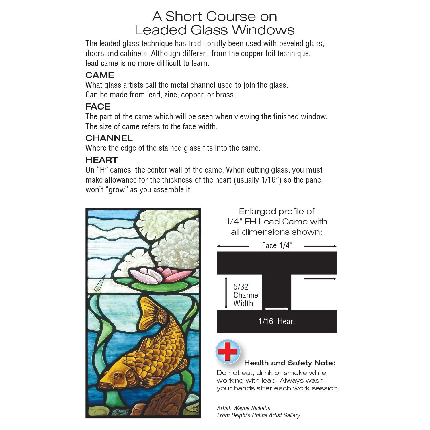 5/32" Round H Lead Came – 15 Lbs Spool - Image 3