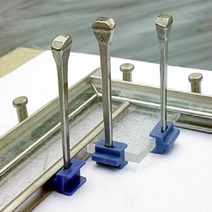Lead And Glass Stop Blocks - Image 2