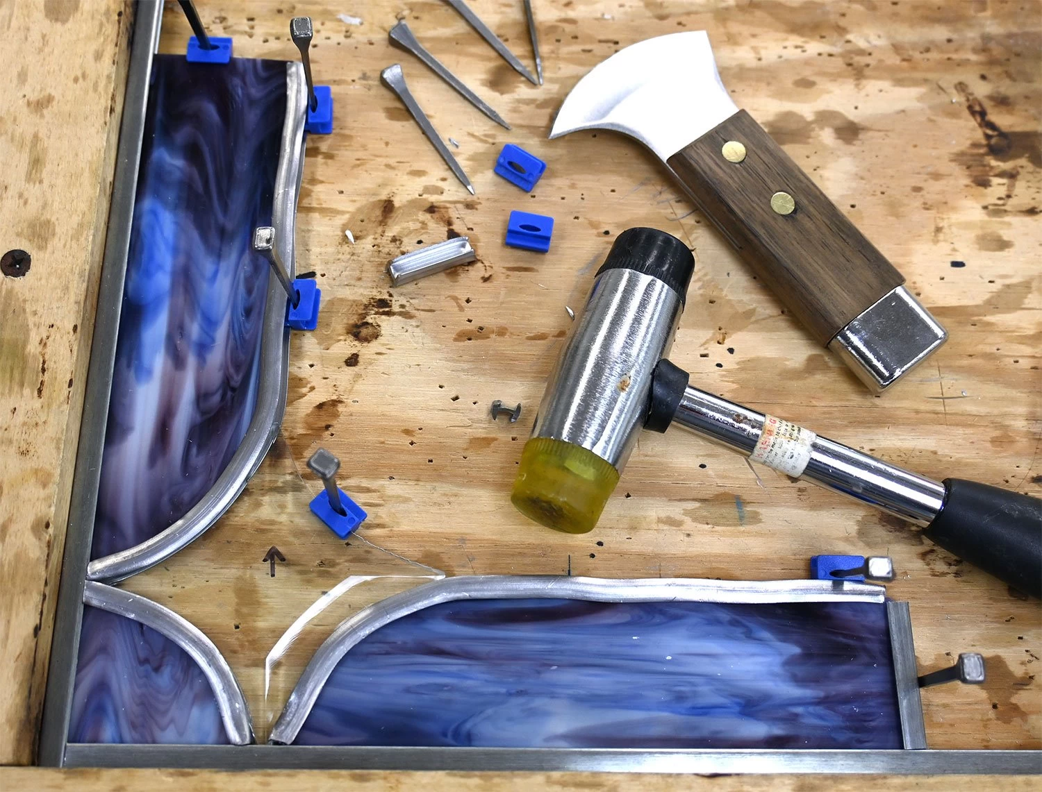 Lead And Glass Stop Blocks - Image 4