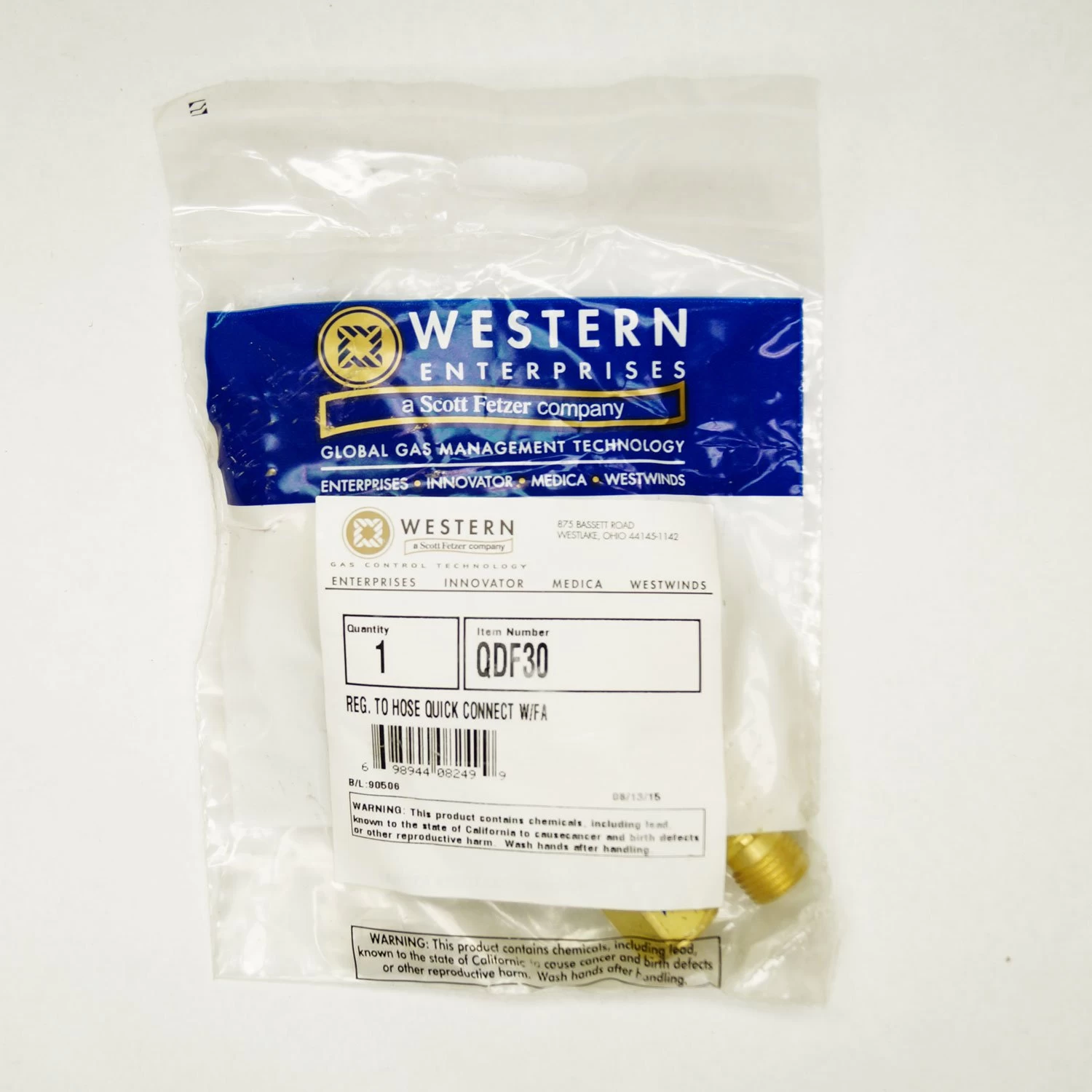 Flashback Arrestor And Quick-Connect Combo - Image 3