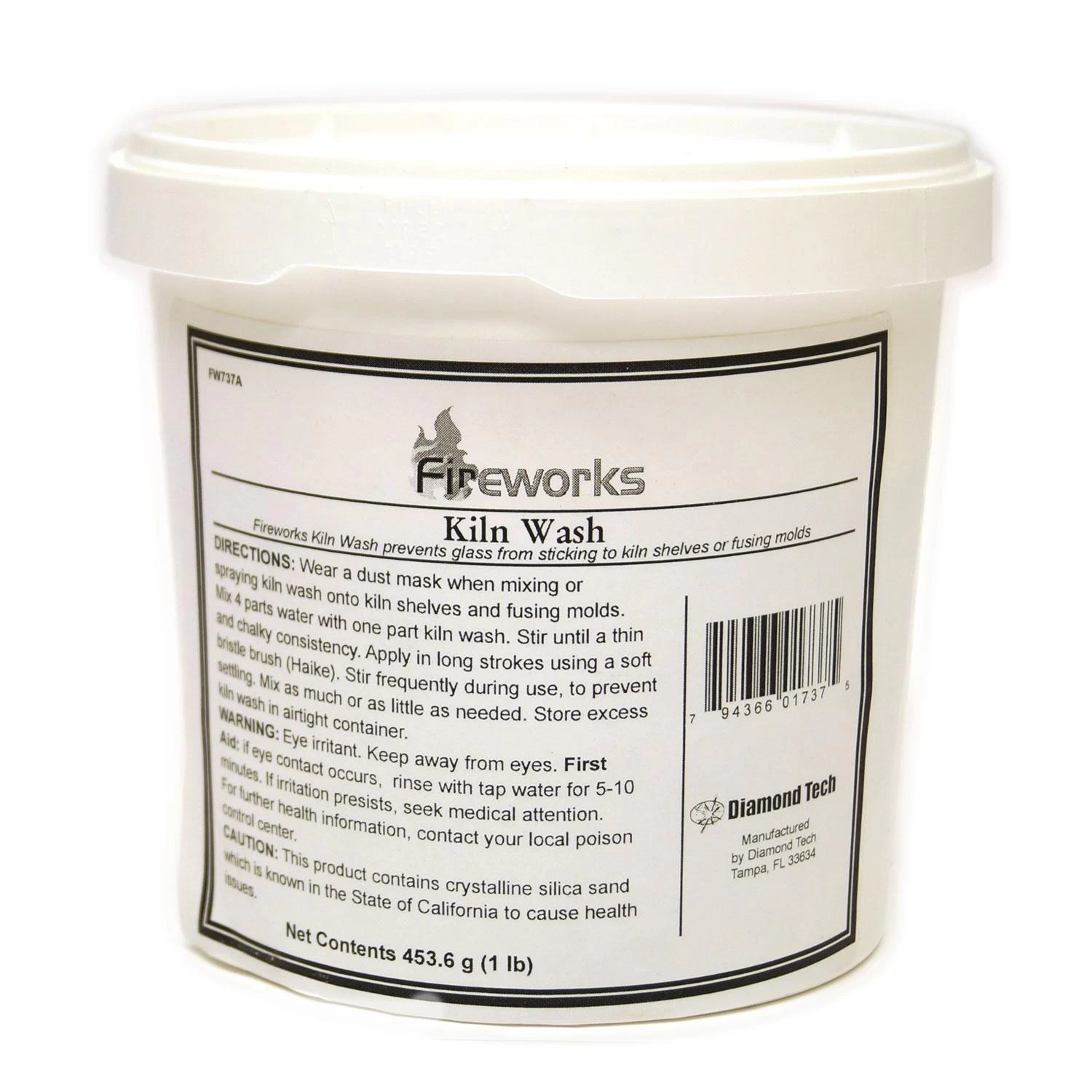 Fireworks Kiln Wash - 1 Lb
