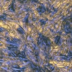 Van Gogh Bronze And Blue