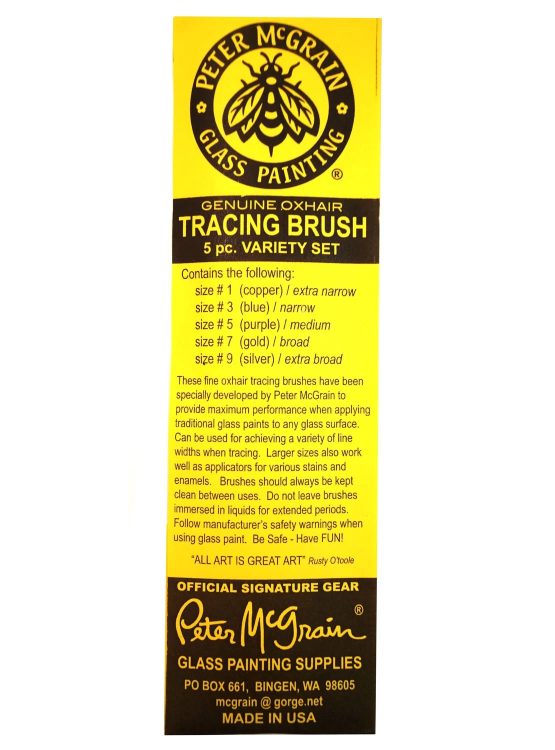 5 Piece Premium Tracing Brush Set - Image 6