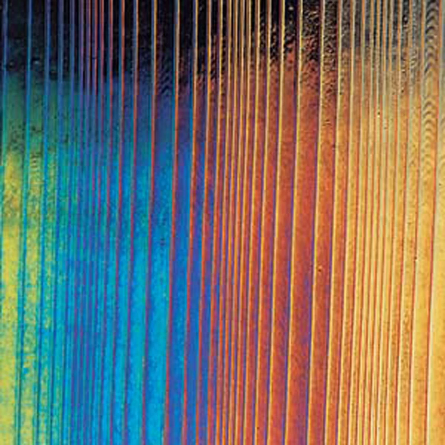 Bullseye Black Opal Rainbow Iridized Accordion - 90 COE