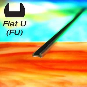 1/8" Flat U Lead Came - 45 Lbs Box