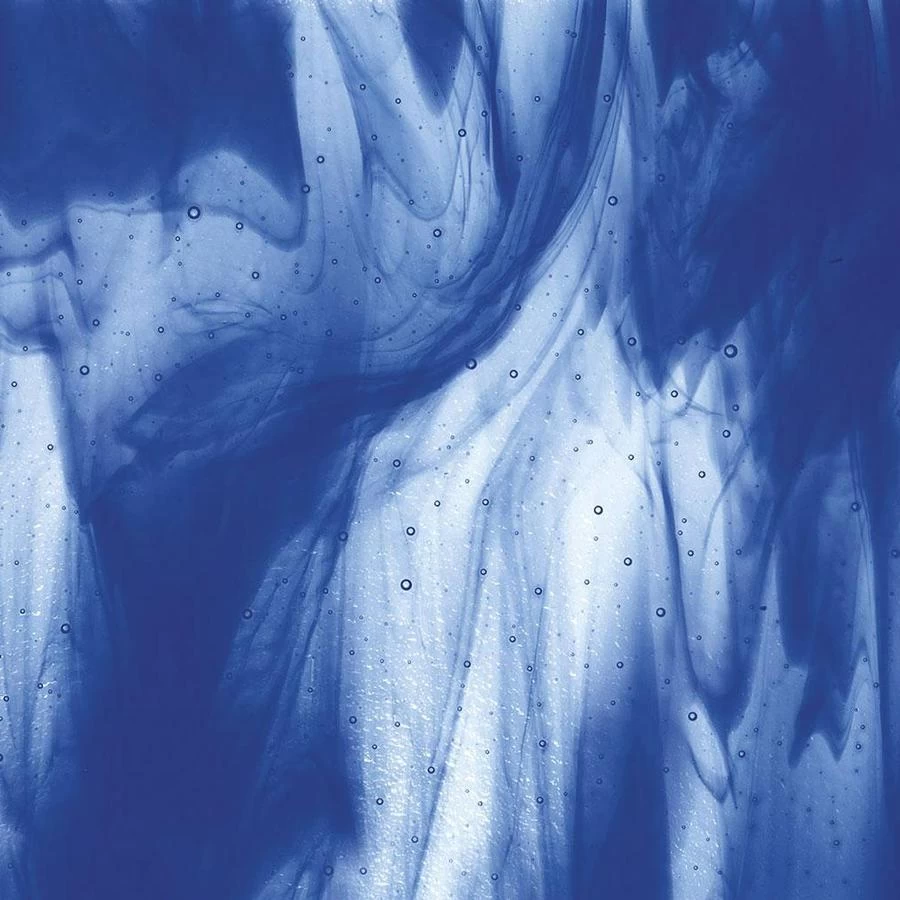 Bullseye Clear, Cobalt Streaky - 90 COE