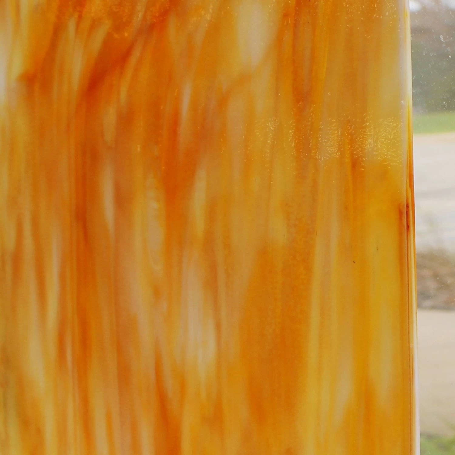 Uro Grenadine Red On White Streaky - 96 COE - Image 6