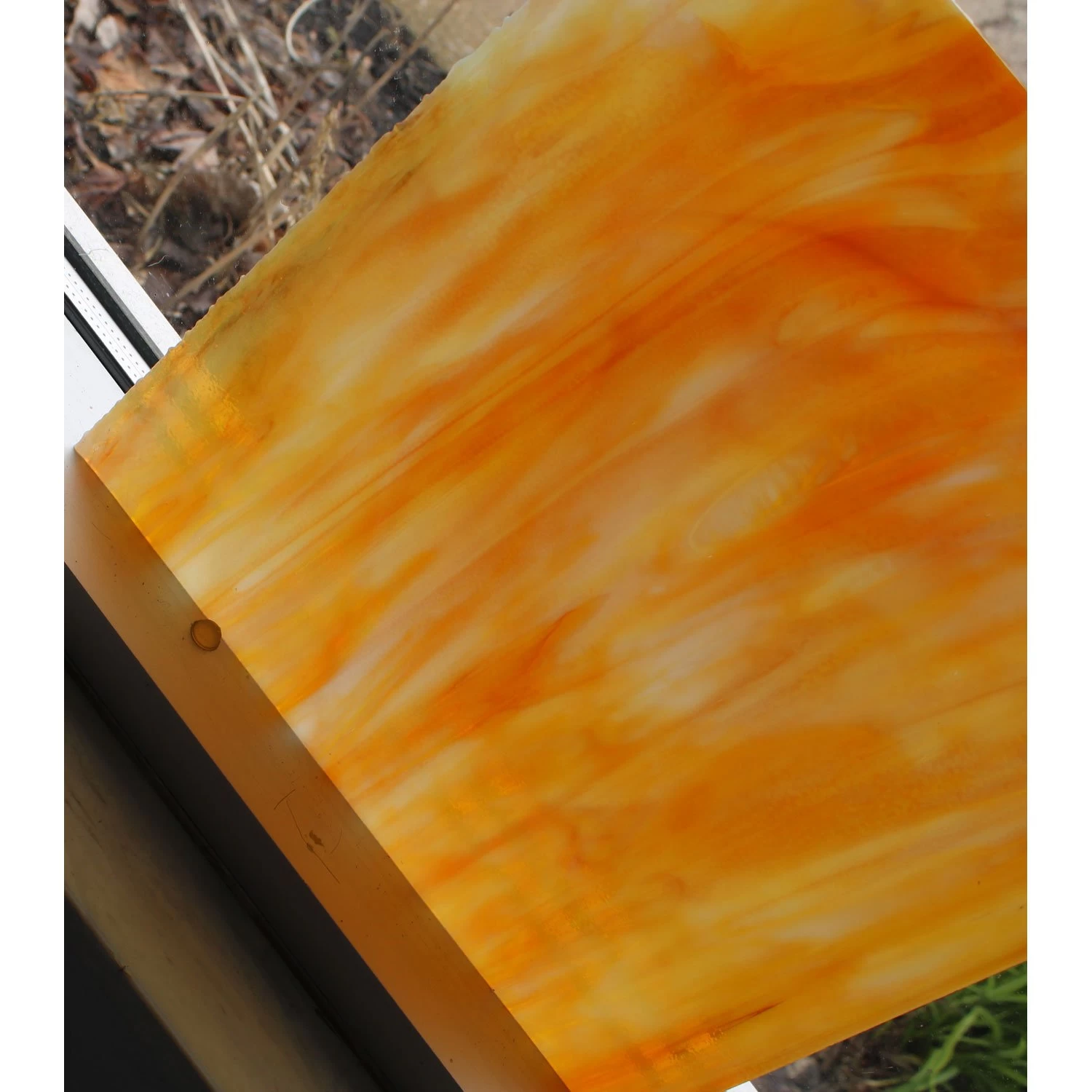 Uro Grenadine Red On White Streaky - 96 COE - Image 7