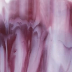 Bullseye White, Cranberry Pink Streaky - 90 COE