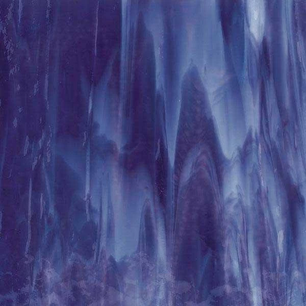 Bullseye Royal Purple, Powder Blue Opal Streaky - 90 COE - Image 4