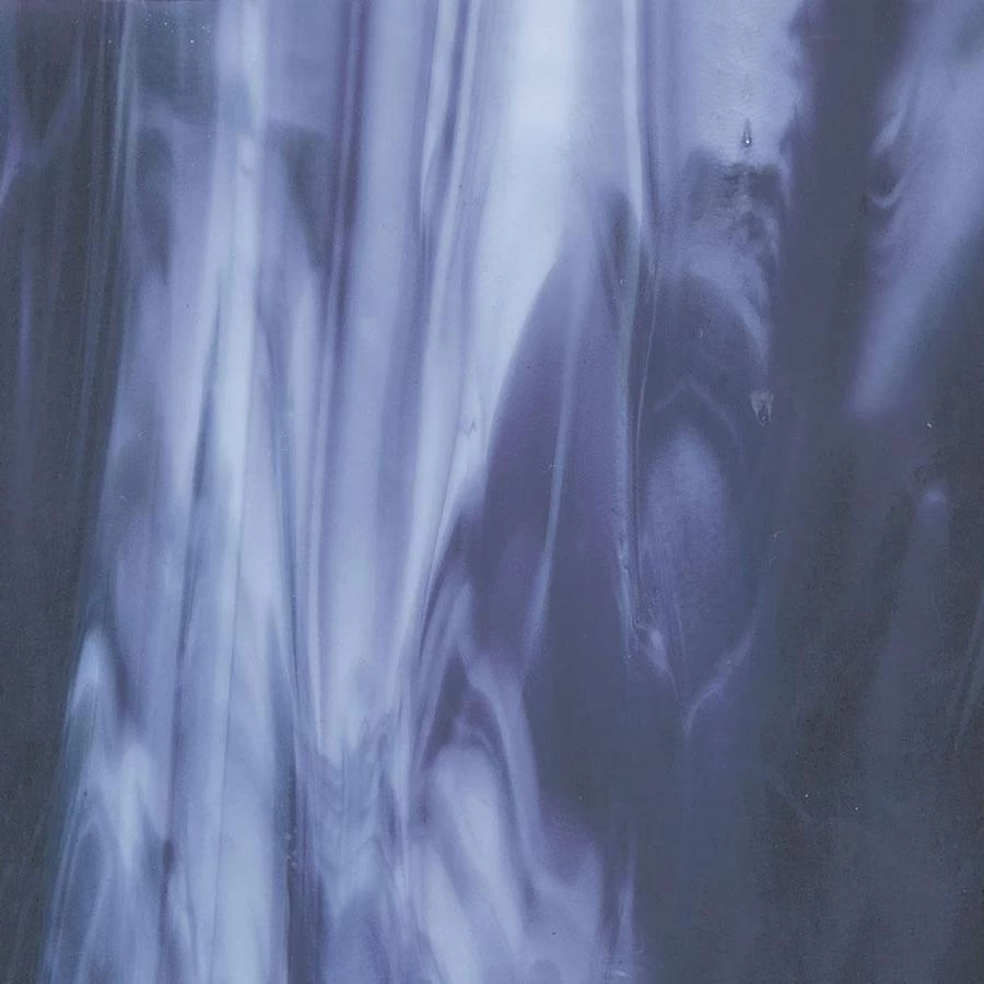 Bullseye Royal Purple, Powder Blue Opal Streaky - 90 COE - Image 5