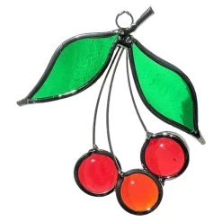 Pre-Cut Cherries Suncatcher Kit