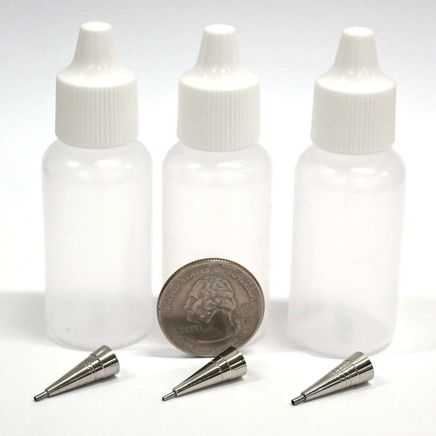 Metal Tip Applicator Bottles - 3 Pack - Image 3