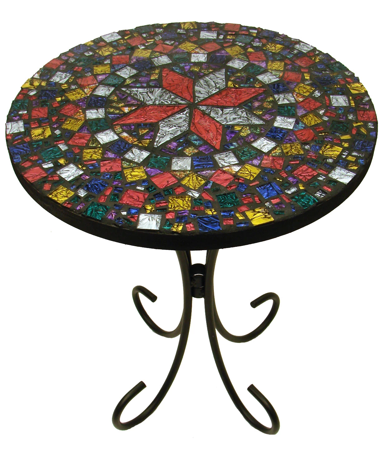 3/4" Van Gogh Metallic Glass Chips Mix - 75 Pieces - Image 4