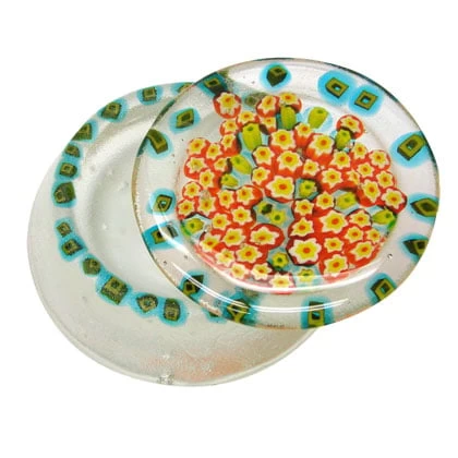 Orange Cape Jasmine Millefiori - 90 COE - Image 4