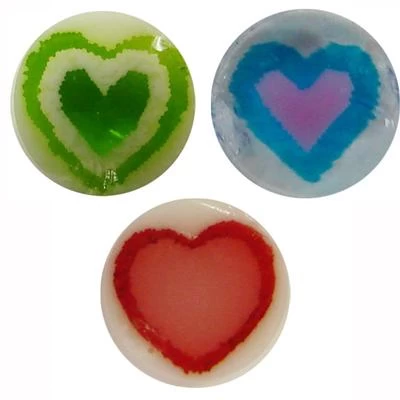 Heart Millefiori Assortment - 90 COE - Image 2