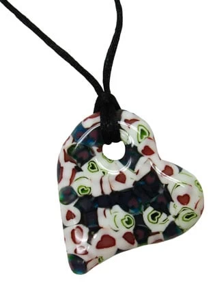 Heart Millefiori Assortment - 90 COE - Image 4