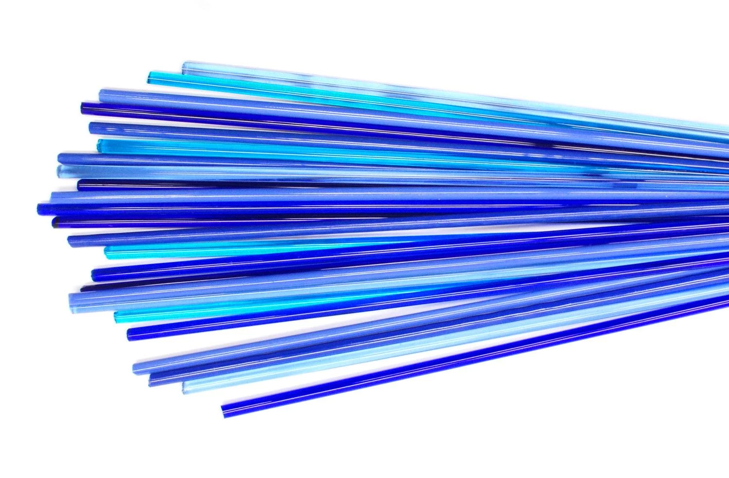Blue Me Away Effetre Rod Assortment - 104 COE