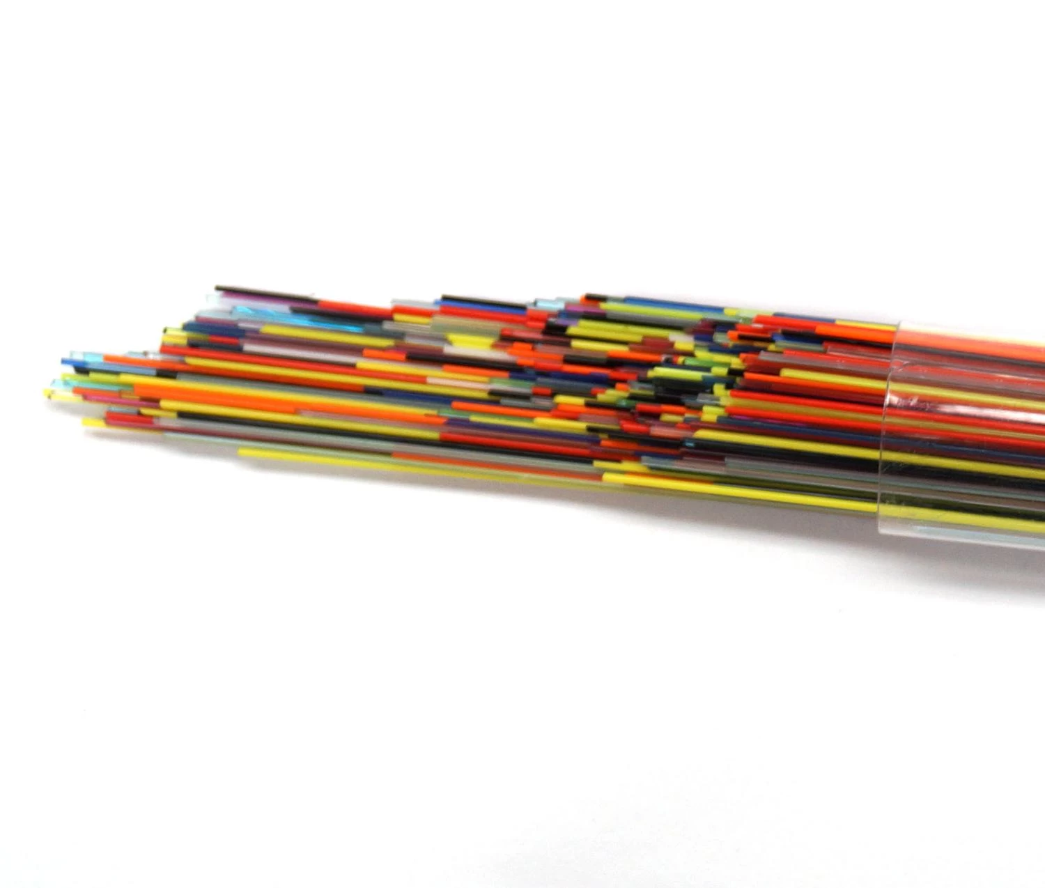 0.5mm Red Opal Stringers - 90 COE - Image 3