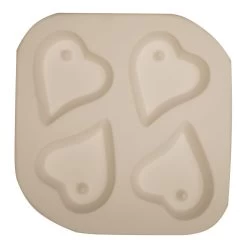 Holey Heart Quad Mold