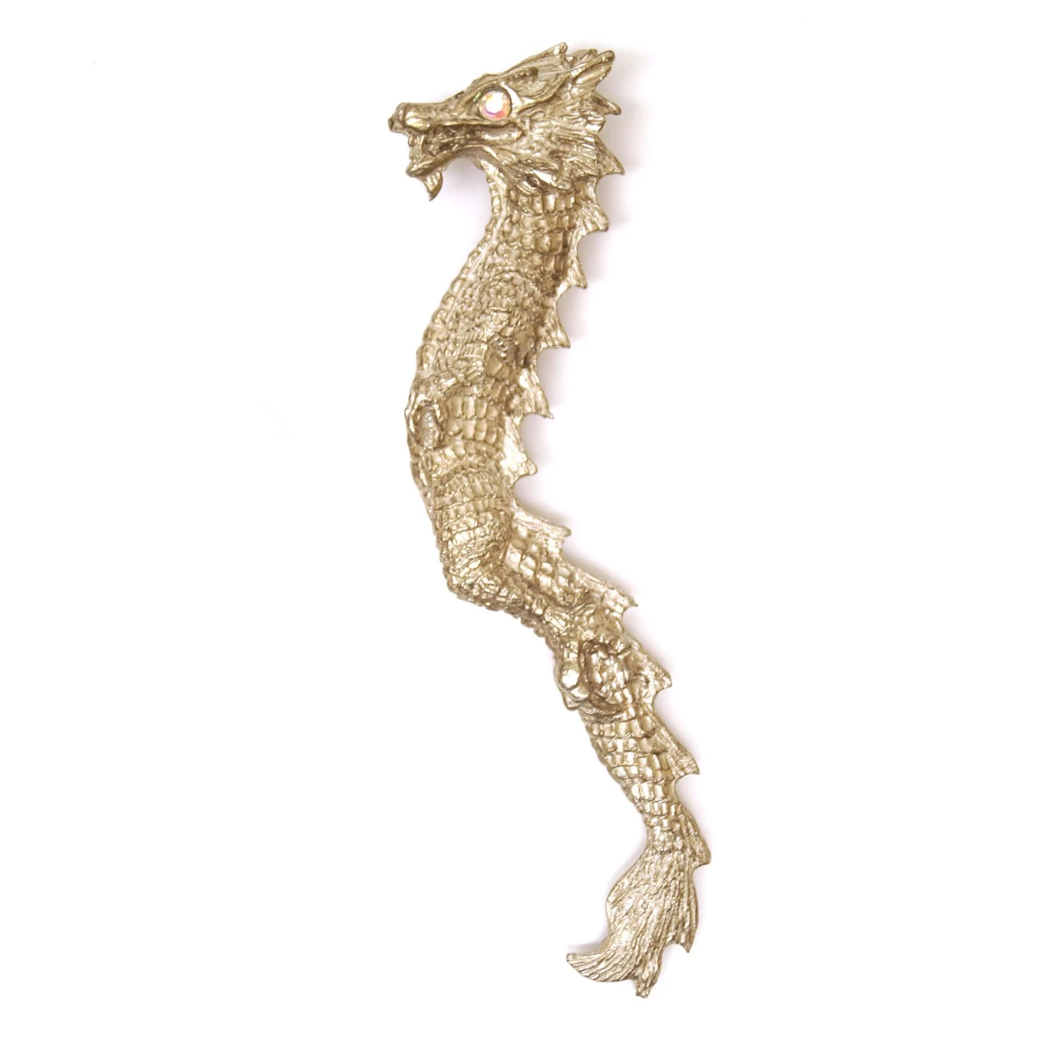 Flying Dragon Lead Free Metal Figurine - Image 2