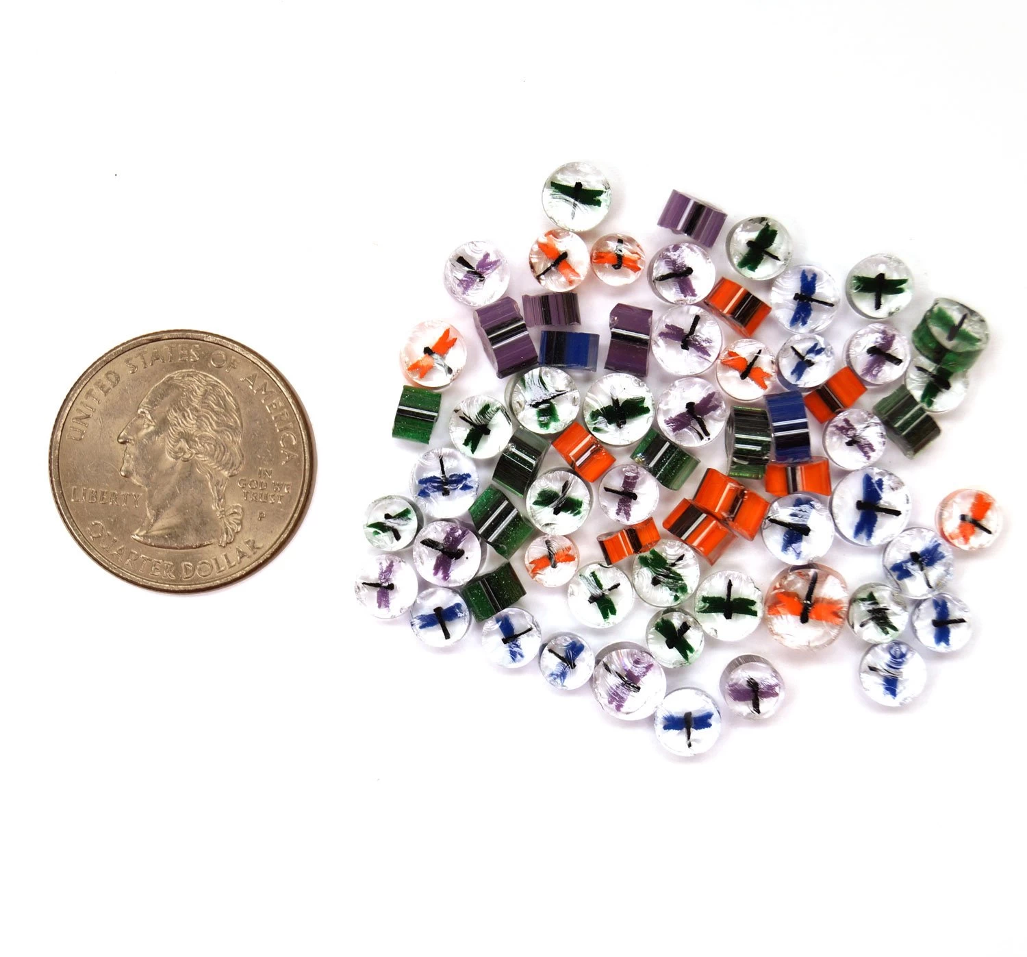 Dragonfly Millefiori Assortment - 90 COE - Image 3