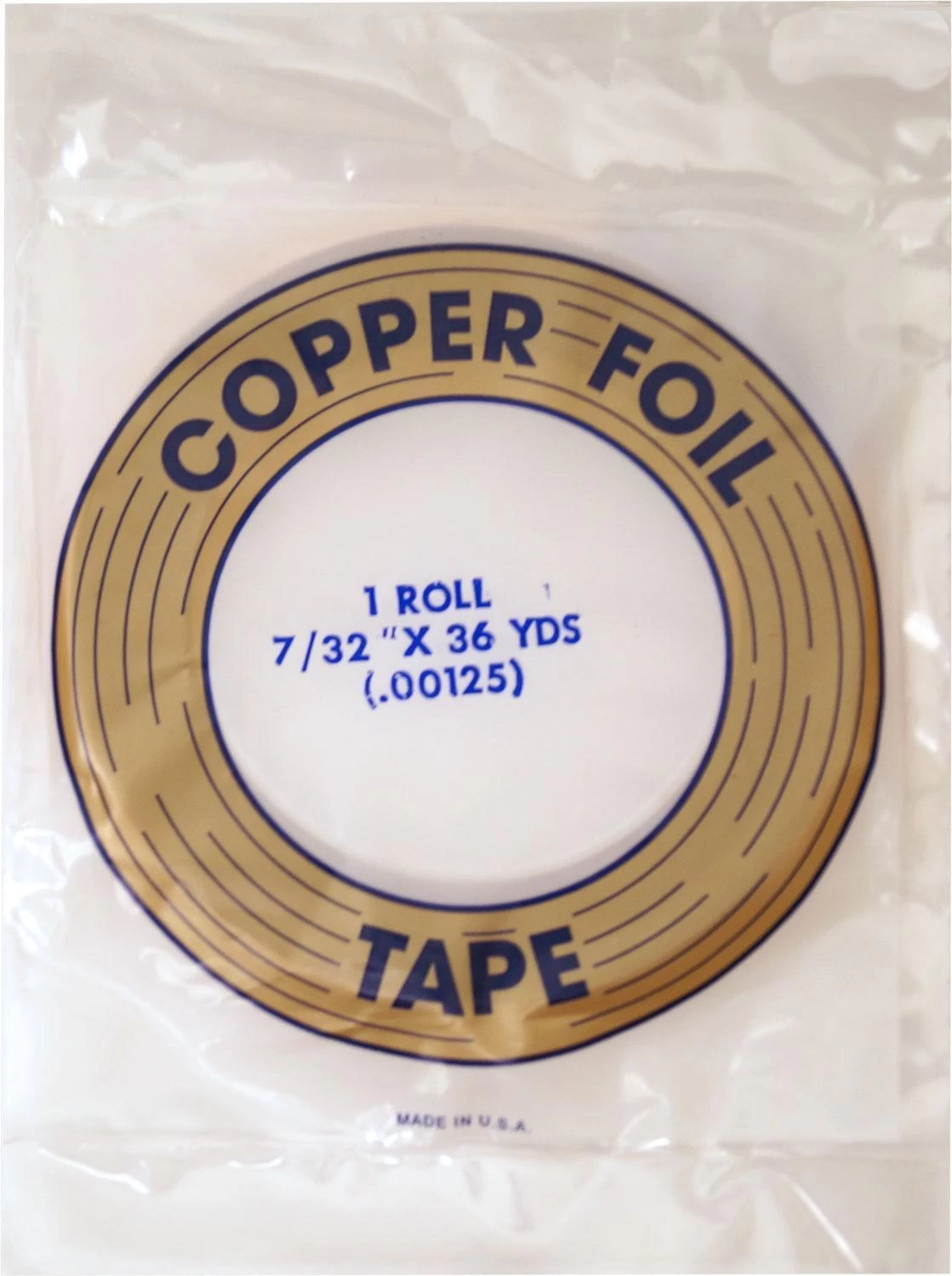 7/32" Edco Copper Foil - 1.25 Mil