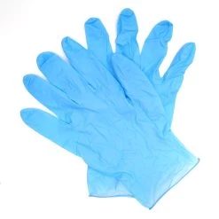 Blue Nitrile Gloves - Box Of 100