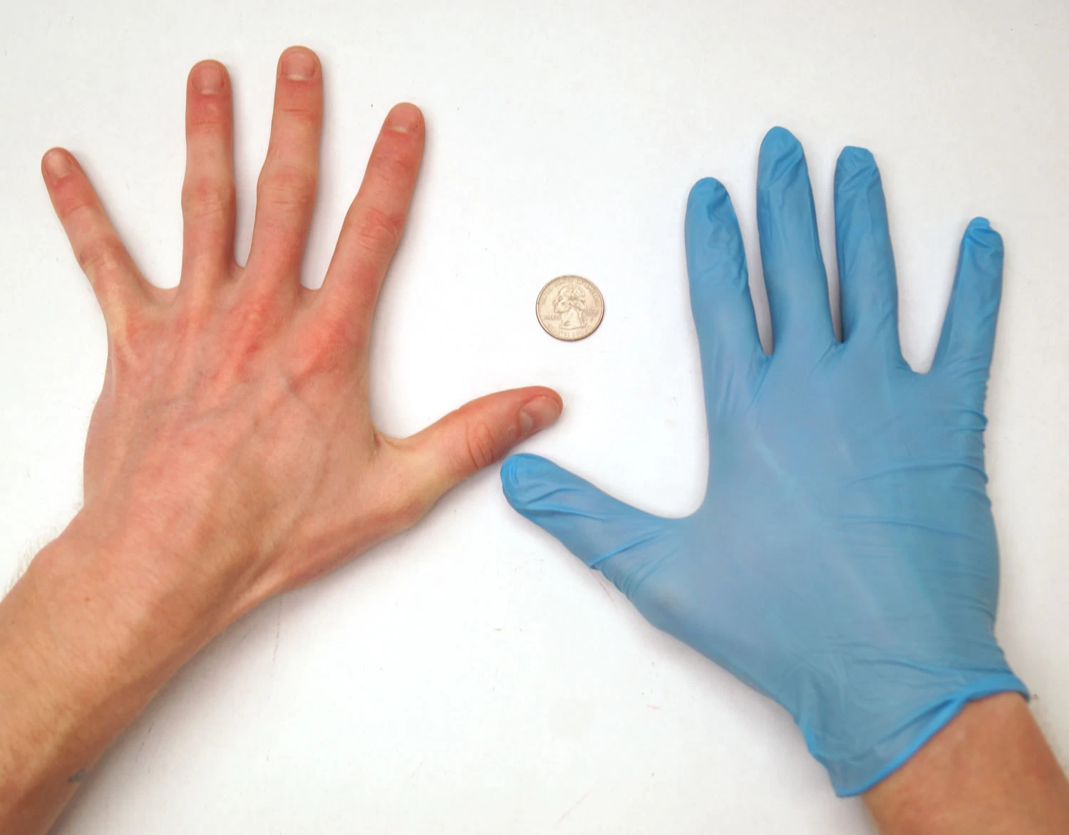 Blue Nitrile Gloves - Box Of 100 - Image 3