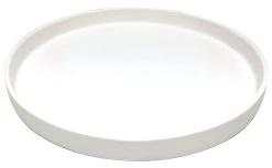 12" Round Patty Gray Dam Mold