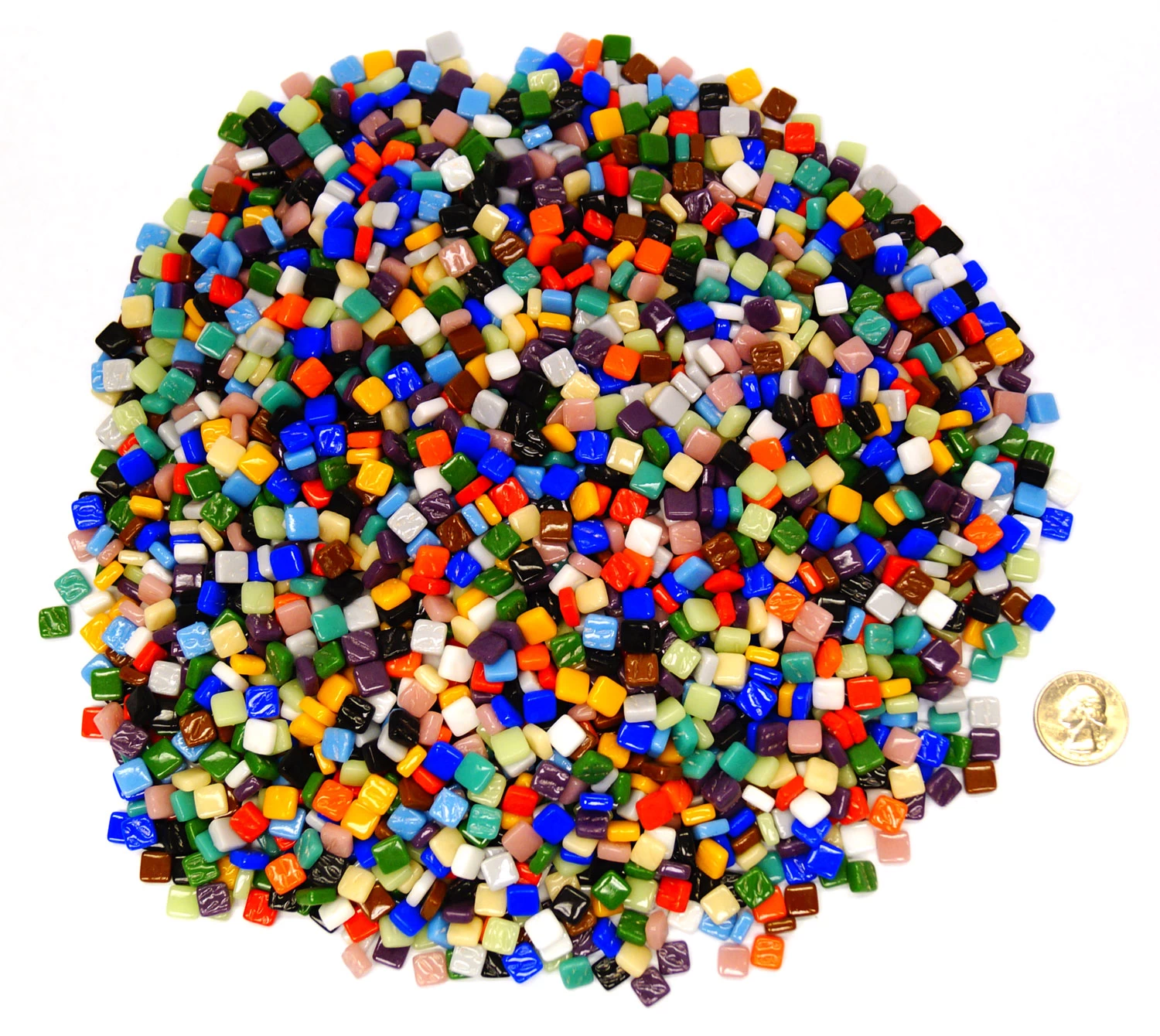 5/16" Classico Mini Tile Mix - 3 Lb - Image 2