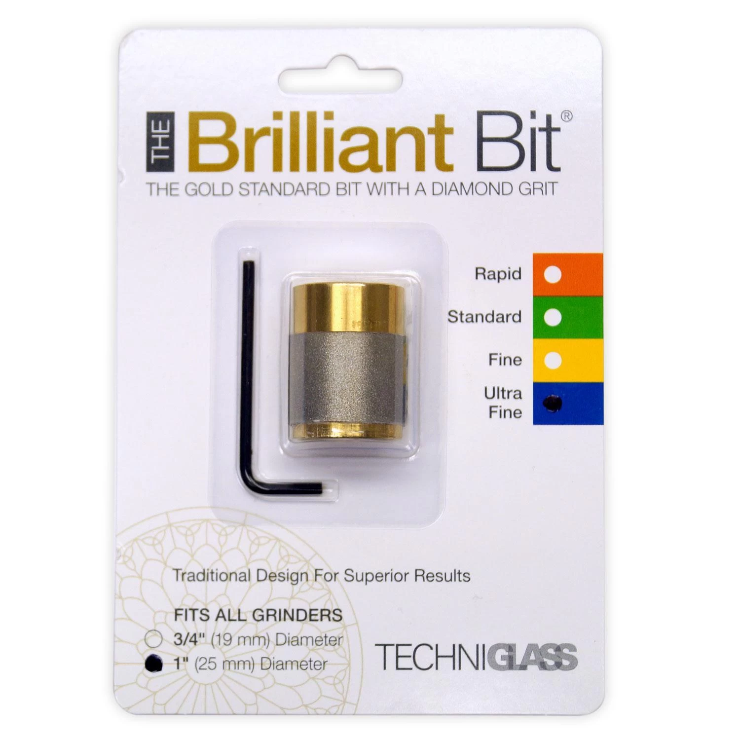 1" Ultra Fine Brilliant Grinder Bit - Image 2