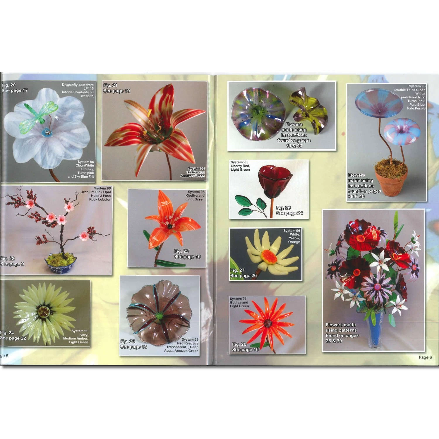 Fused Glass Flowers - Image 4
