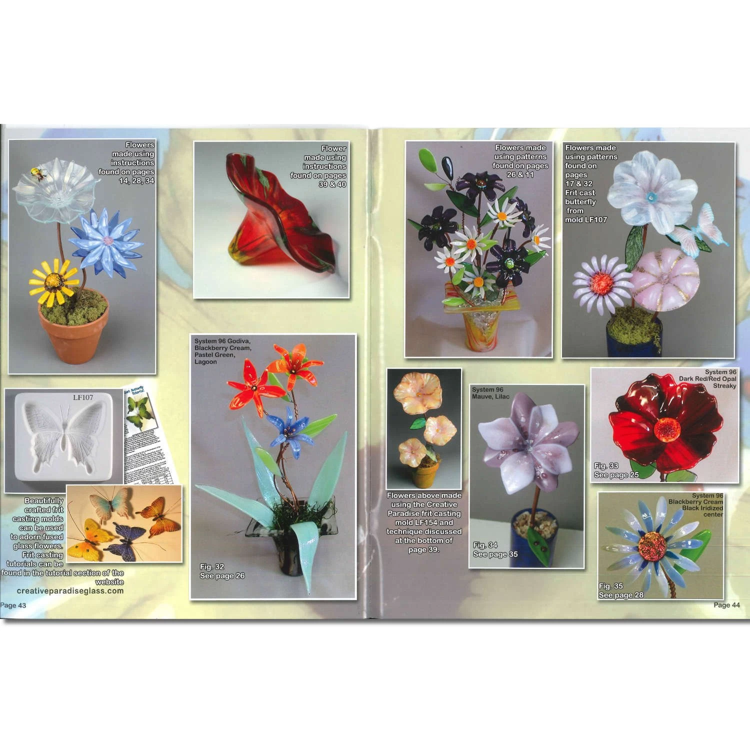 Fused Glass Flowers - Image 6