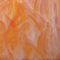 Oceanside White And Orange Opal Streaky - 96 COE