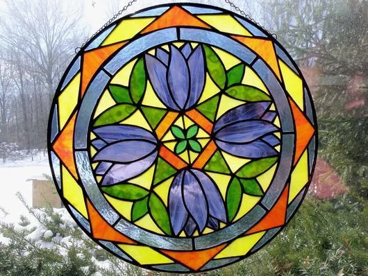 Oceanside White And Yellow Opal Streaky - 96 COE - Image 8