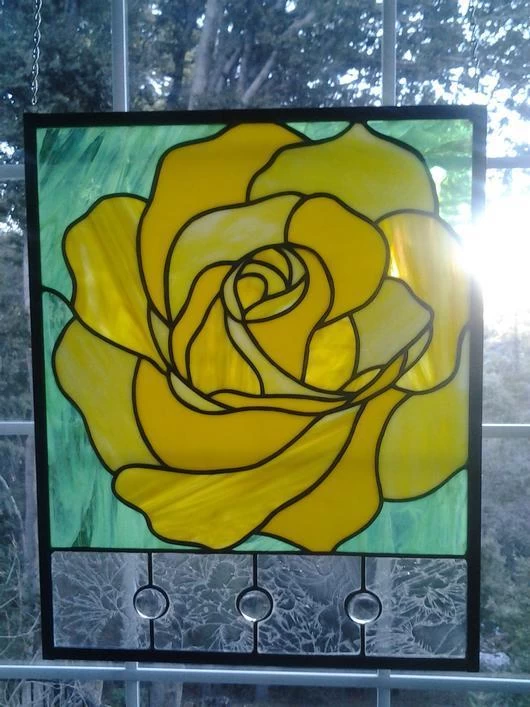 Oceanside White And Yellow Opal Streaky - 96 COE - Image 9