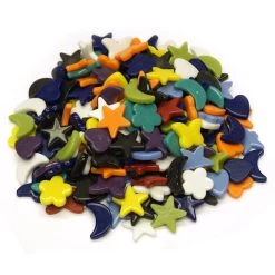 Garden Dreams Glass Tile Assortment - 1 Lb