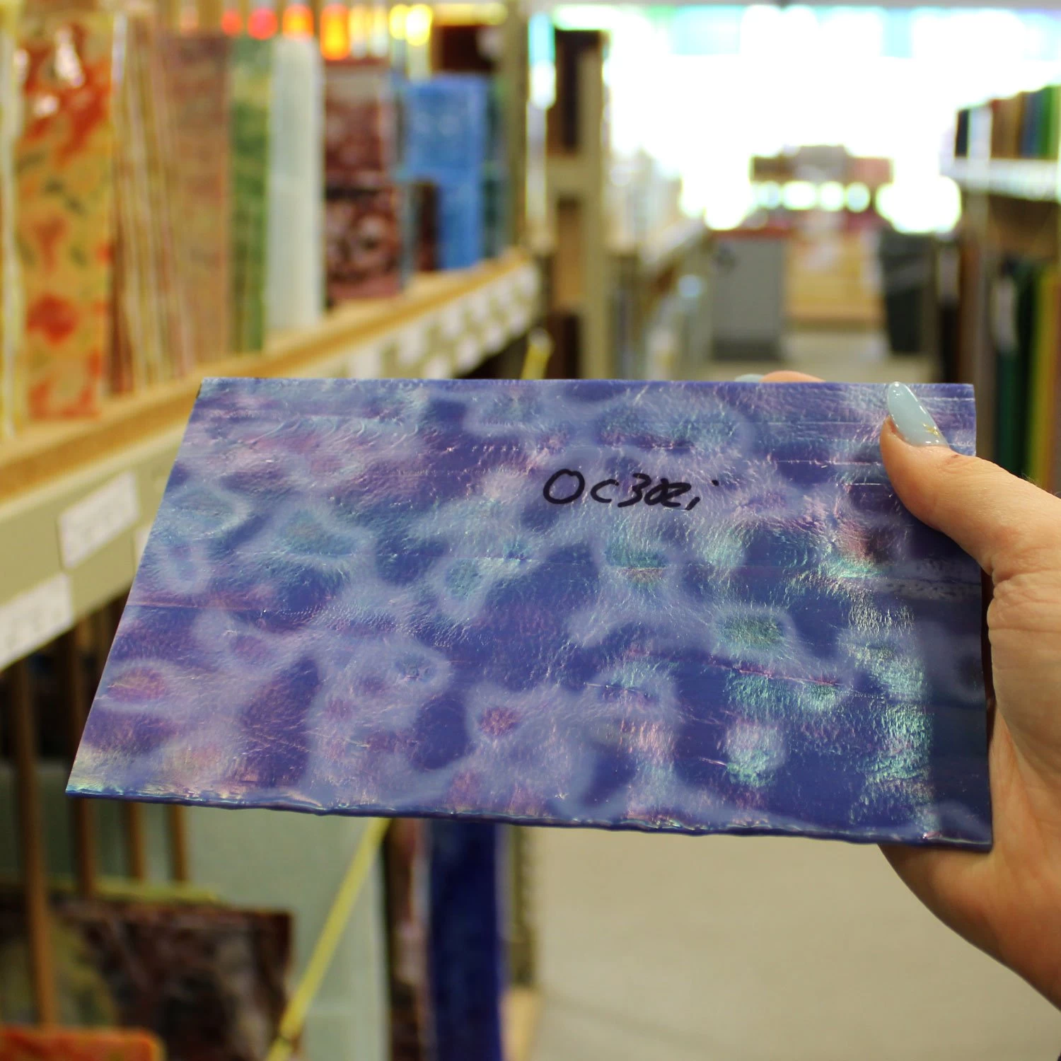 Oceana Cobalt Blue Iridized - Image 7