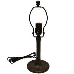 Odyssey 13" Mini Ribbed Lamp Base