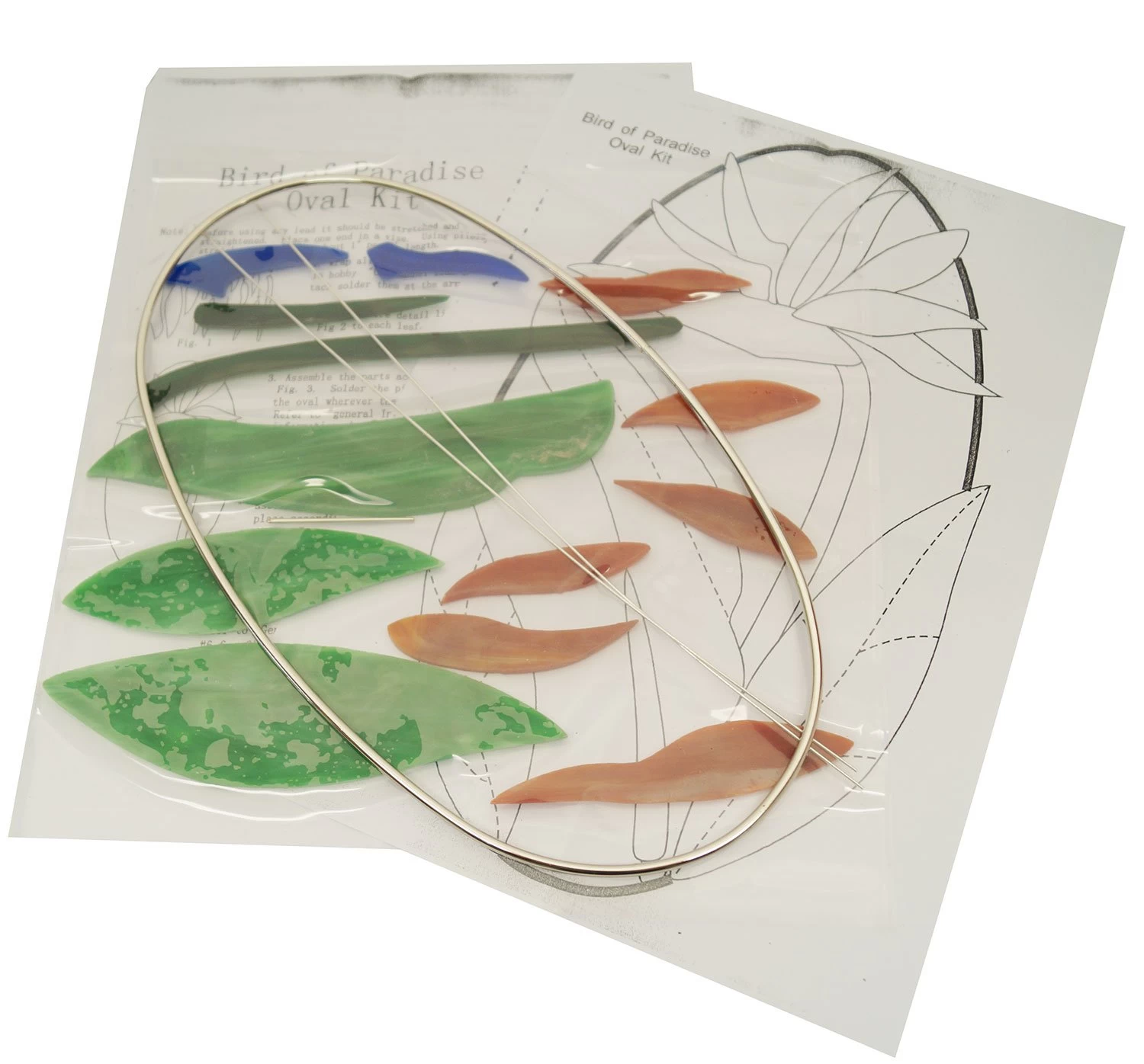 Pre-Cut Bird Of Paradise Oval Kit - Image 3